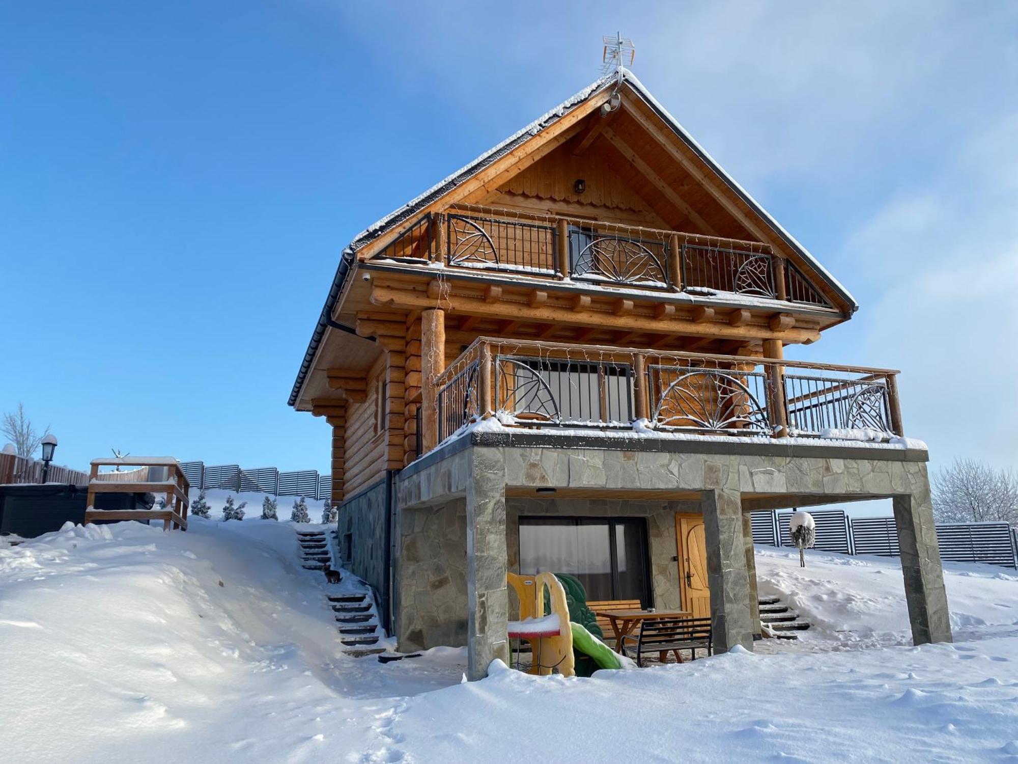 Zloty Gron Log Houses & Apartments Istebna Extérieur photo