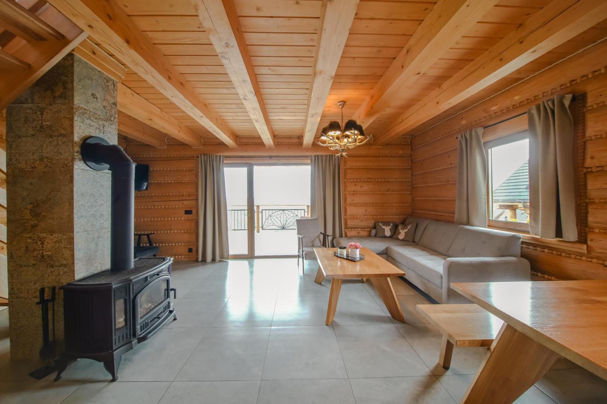 Zloty Gron Log Houses & Apartments Istebna Extérieur photo