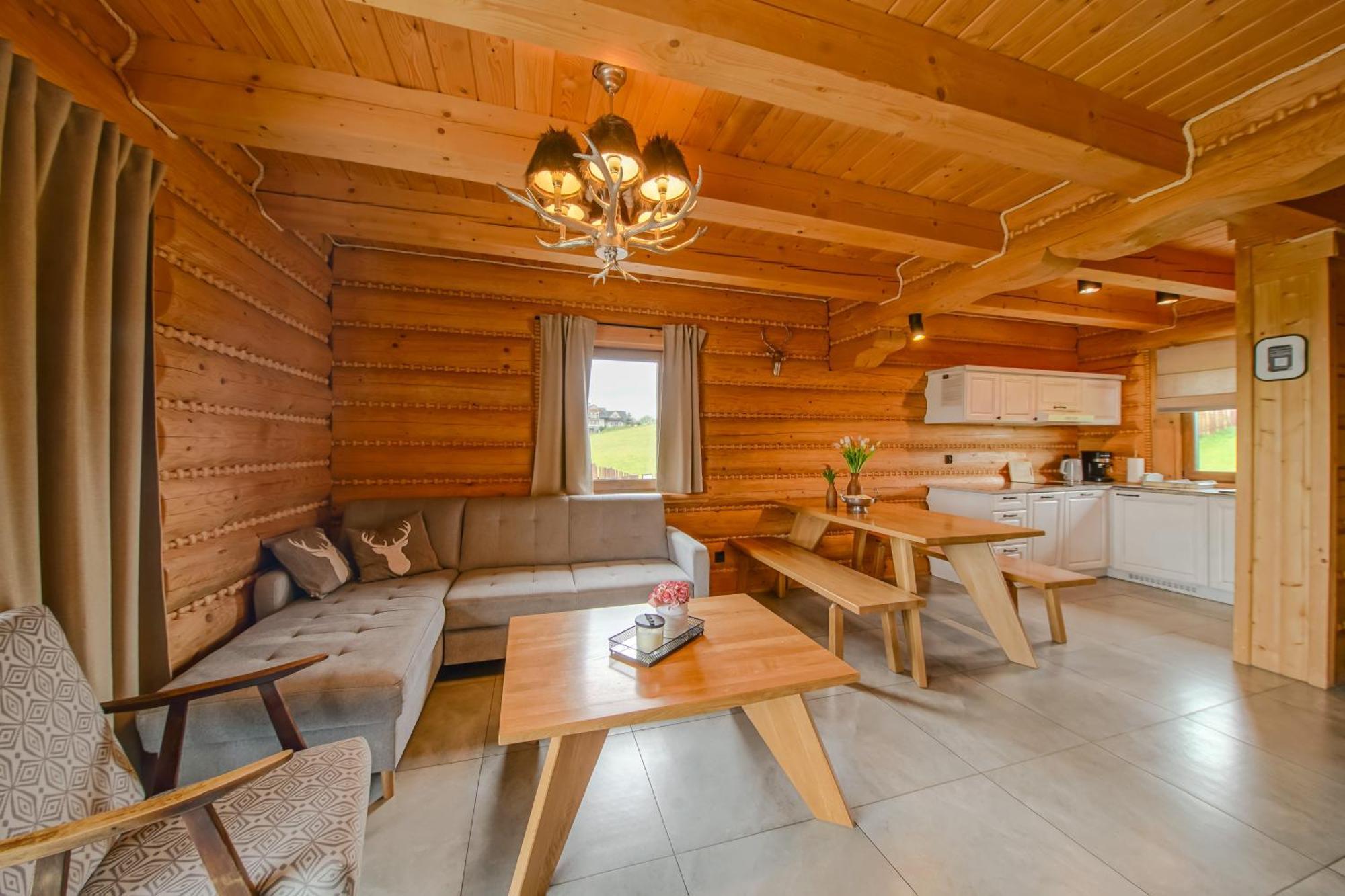 Zloty Gron Log Houses & Apartments Istebna Extérieur photo