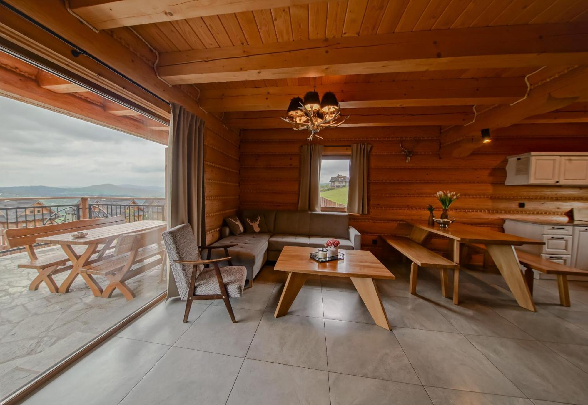 Zloty Gron Log Houses & Apartments Istebna Extérieur photo