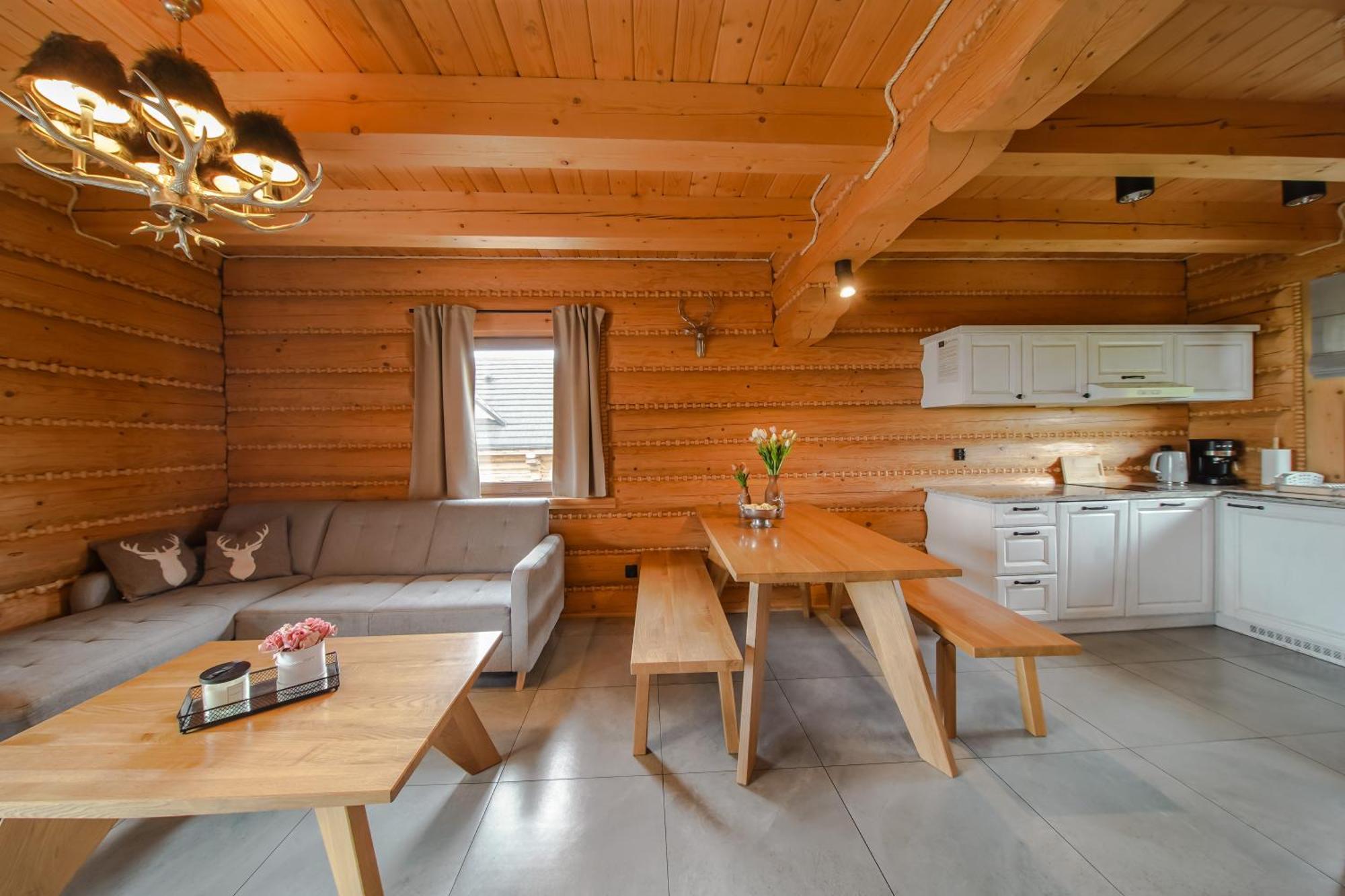 Zloty Gron Log Houses & Apartments Istebna Extérieur photo